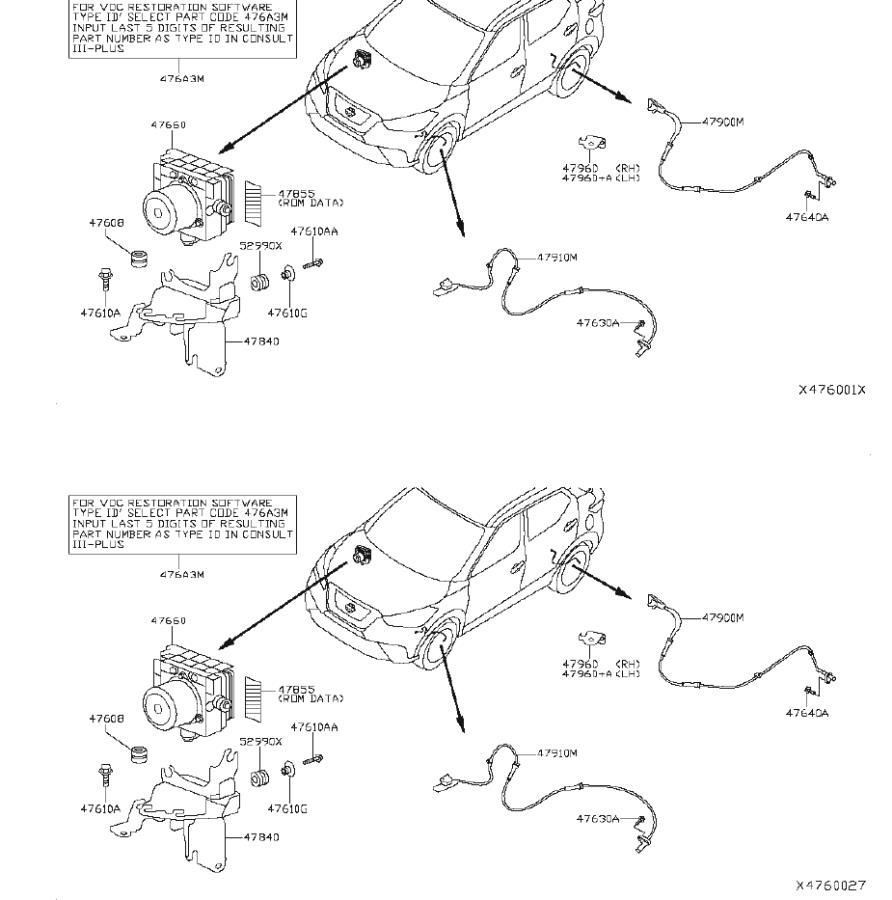 Коды ошибок abs nissan